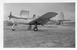 LA BAULE ESCOUBLAC 1949  AVION NORECRIN  PHOTO ORIGINALE 9 X 6 CM - Aviación