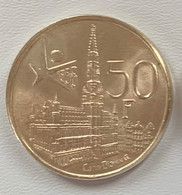 Pièce De Monnaie. Belgique. Roi Baudouin. Expo58. 50 Francs. Argent - 50 Franchi