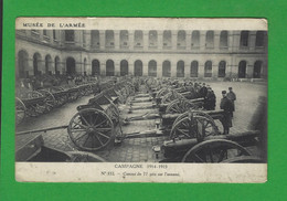 CARTES POSTALES GUERRE 14-18 MUSEE DE L'ARMEE CANON ALLEMAND - War 1914-18