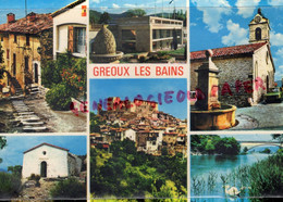 04-  GREOUX LES BAINS - Gréoux-les-Bains