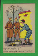 CARTES POSTALES HUMOUR MILITAIRE BIDASSE - Humor