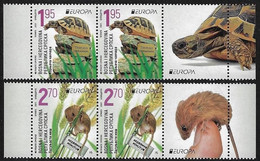 BOSNIA SERBIA /BOSNIA SERBIEN /BOSNIE SERBIE.  -EUROPA 2021 -ENDANGERED NATIONAL WILDLIFE"- HORIZONTAL PAR + LABEL - 2021