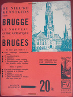 De Nieuwe Kunstgids Voor BRUGGE //  Le Nouveau Guide Artistique De BRUGES - VANDER VEKEN Plannen Gravures D'art - Anciens