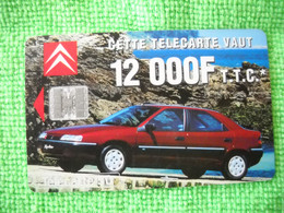 7220 Télécarte Collection CITROEN XANTIA 12000 F  50 U  ( Recto Verso)  Carte Téléphonique - Automobili