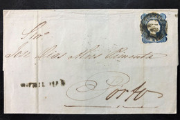 PT101, Portugal, « King Pedro V Cabelos Lisos », 1856 - Cartas & Documentos