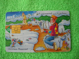 7234 Télécarte Collection Christmas  Noel  Mouton Cadeaux Fête Royaume Uni ( Recto Verso)  Carte Téléphonique - Autres & Non Classés