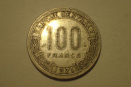 Monnaie, République Centrafricaine, 100 Francs, 1971, FDC, Nickel - Zentralafrik. Republik