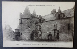 CPA 29 LE FOLGOET - RARE - Le Doyenné Dit Château De La Reine Anne - Hamonic 717 Précuseur - Voir état -  Réf. R 174 - Le Folgoët