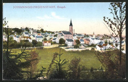 AK Johanngeorgenstadt / Erzgeb., Blick Vom Berg Auf Ort Mit Kirche - Johanngeorgenstadt