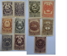 RUSSIA - USSR  1947 The Arms Of The USSR And The Soviet Republics [MNH] - Lettres & Documents