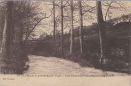 CPA 83 Var - SAINT ZACHARIE - Les Bords De L'Huveaune - Saint-Zacharie