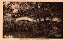 Chanas Le Pont Sur La Petite Riviere     CPA - Chanas