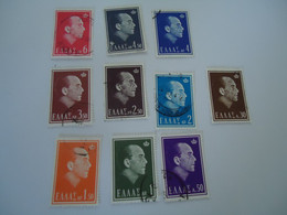 GREECE   USED STAMPS 1964  KING PAUL ROYAL - Telégrafos