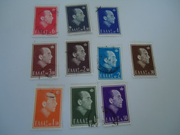 GREECE   USED STAMPS 1964  KING PAUL ROYAL - Telegrafi