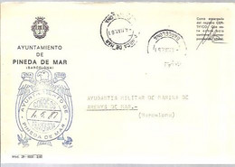 AYUNTAMIENTO DE  PINEDA DE MAR BARCELONA 1981 - Franchise Postale