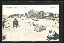 AK Laboe, Bürger Am Strand - Laboe