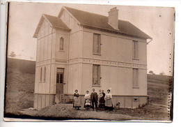 Ref 556 : CPA Carte Photo Maison à Identifier Probablement Dans L'Yonne  Sans Certitude - Photos