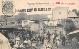 ¤¤   - Campagne Du MAROC (1907-1908)  -  MEDIOUNA  -  L'Intendance Et L'Administration  -  Gonflement D'un Ballon  -  ¤¤ - Other & Unclassified