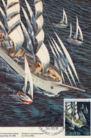 CANADA 1984: TALL SAILING SHIP, MAXIMUM CARD - Registered Shipping! - Tarjetas – Máxima