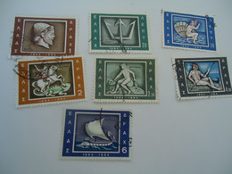 GREECE   USED STAMPS 1964  UNION IONIAN ISLANDS WITH GREECE - Telegraaf