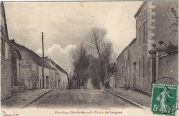 52    Prauthoy  -  Route De Langres - Prauthoy