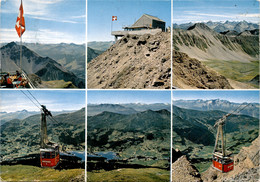 Lenzerheide-Valbella, Luftseilbahn Parpaner Rothorn - 6 Bilder (6514) * 1971 - Parpan