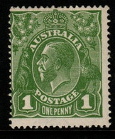 Australia SG 82  1924  King George V Heads, 1d Sage-green ,Mint Never Hinged - Ungebraucht