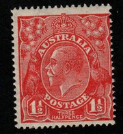 Australia SG 87  1926  King George V Heads, 1.5d Scarlet ,Mint Never Hinged - Nuovi