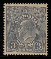 Australia SG 90  1926  King George V Heads, 3d Ultramarine ,Mint Never Hinged - Neufs