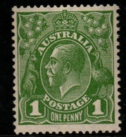 Australia SG 95b  1926  King George V Heads, 1d Green Die  II ,Mint Never Hinged - Nuevos