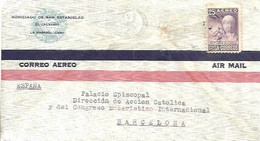 CARTA 1951  ISABEL LA CATOLICA - Storia Postale