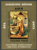 HUNGARY 1973 Paintings By Unknown Masters Block MNH / **.  Michel Block 102 - Nuovi