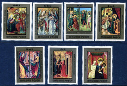 HUNGARY 1973 Paintings By Unknown Masters MNH / **.  Michel 2907-13 - Nuevos