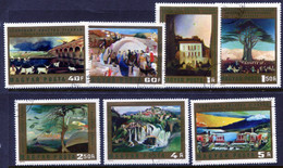 HUNGARY 1973 Kosztca Paintings Used.  Michel 2878-84 - Gebraucht