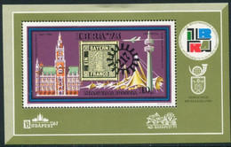 HUNGARY 1973 IBRA '73 Exhibition Block MNH / **.  Michel Block 97 - Unused Stamps