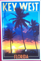 Palms And Sunset, Key West, FL ( Lantern Press) - Key West & The Keys