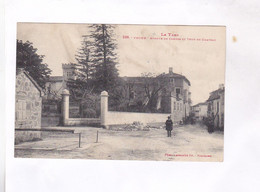 CPA DPT 81 VAOUR, AV DE CAHORS ET TOUR DU CHATEAU - Vaour