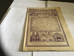 Bernadette Rare Revue Hebdomadaire Illustrée  Paris 1926 Le Gers Cathédrale Sainte-Marie à Auch - Bernadette