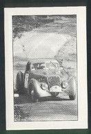 EXPHAUTO A3  - Peugeot 302 DARL'MAT ( 1936-1938 ) Photo G.H. BELILE - Rallyes