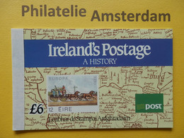 Ireland 1990, IRELAND'S POSTAGE HISTORY: Mi 718-19, ** BK - Carnets