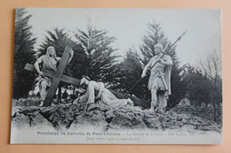 Pélerinage Du Calvaire De Pont Chateau - Le Chemin De La Croix, Xe Station - Jésus Tombe Pour La Seconde Fois - Pontchâteau