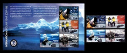 (001+04) Australian Antarctics / AAT   Polar Research / Forschung / 2008   ** / Mnh  Michel 173-76 + BL 2 - Autres & Non Classés