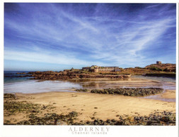Fort Corblets On The Channel Island Of Alderney -Victorian Fort & Adjoining Beach-ile Aurigny - Alderney