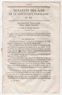 1848 BULLETIN DES LOIS N°99 - NEVERS COMPAGNIE DES CHEMINS DE FER DU CENTRE - BLOIS - ELBEUF - Décrets & Lois