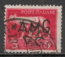 Italy (Venezia Giulia) 1945. Scott #1LN6 (U) She-wolf Sucking Romulus And Remus - Afgestempeld
