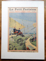 LE PETIT PARISIEN..1910..LE MINISTRE DE LA GUERRE RECOIT LE BAPTEME DE L' AIR - Le Petit Parisien