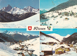 Wiesen, Alt. 1450 M, Circulée Pour Saintes,m France, Le 11/03/1973 Cachet K (Touristique). - Wiesen