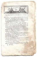 Bulletin Des Lois N°287 Floréal An XI 1803 La Rochefoucauld Liancourt Estissac/Prohibition Denrée Marchandise Anglaise - Décrets & Lois