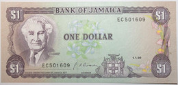 Jamaïque - 1 Dollar - 1990 - PICK 68Ad - NEUF - Jamaique