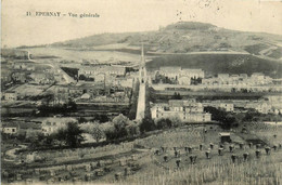 épernay * Vue Générale Et Panorama Du Village * Vignes Vignoble - Epernay